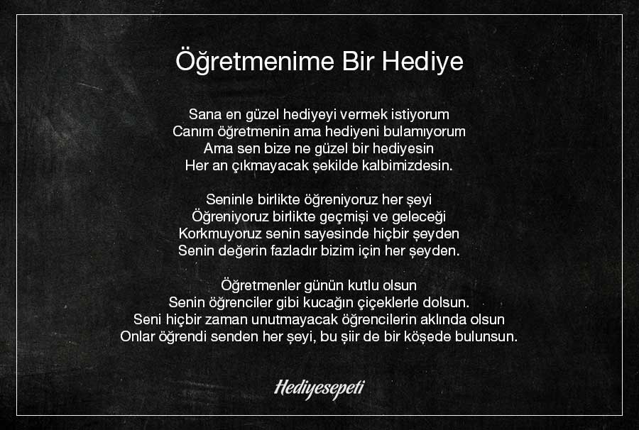 en güzel öğretmenler günü şiirleri