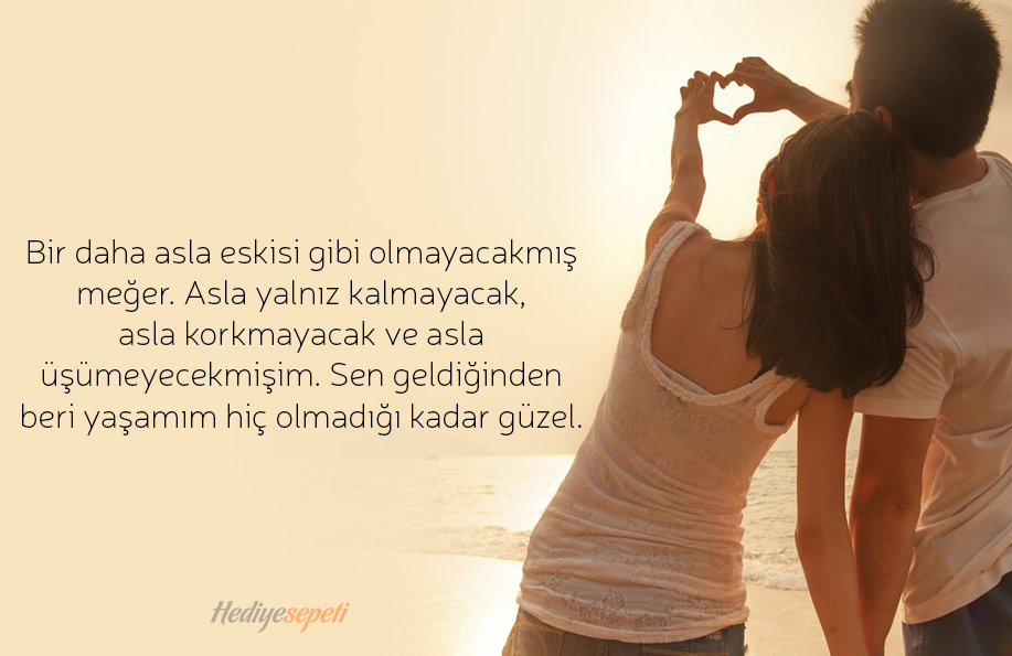 sevgiliye anlamlı kısa sözler