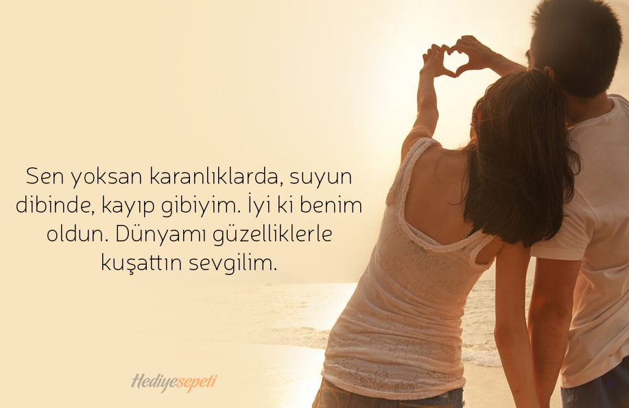 sevgiliye kısa sözler