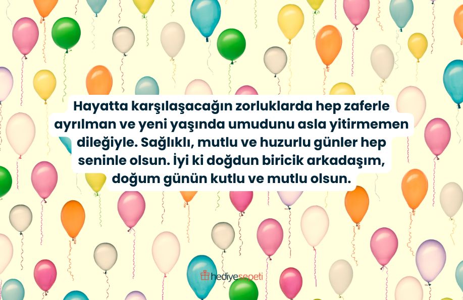 arkadasa dogum gunu mesajlari