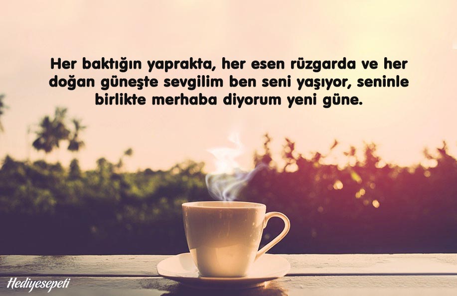 sevgiliye en güzel günaydın mesajları