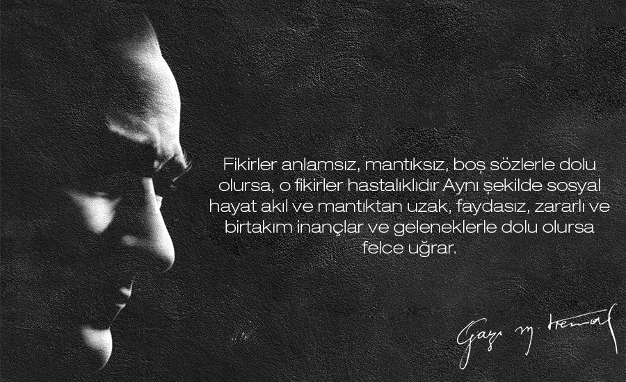 bilimle ilgili atatürk sözleri
