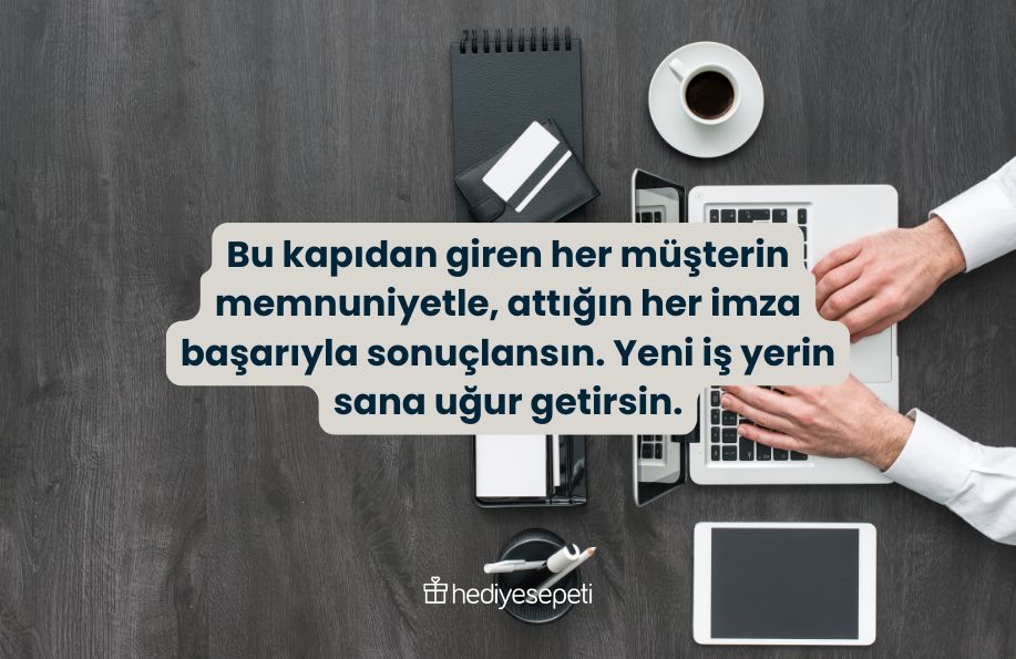 yeni is tebrik mesajlari
