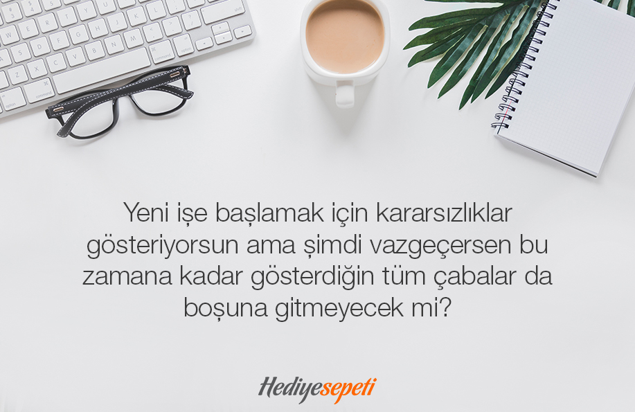 yeni işe başlama mesajları