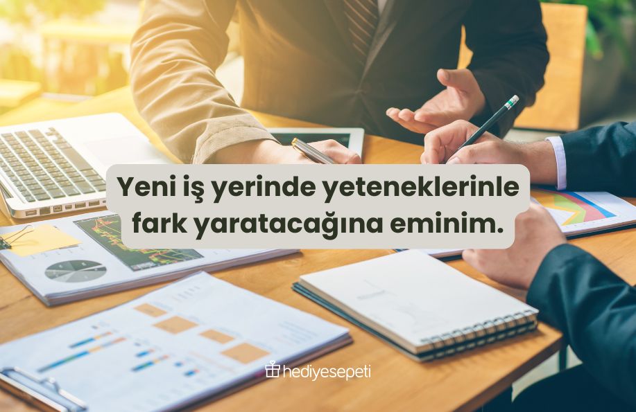 yeni ise baslayana mesaj