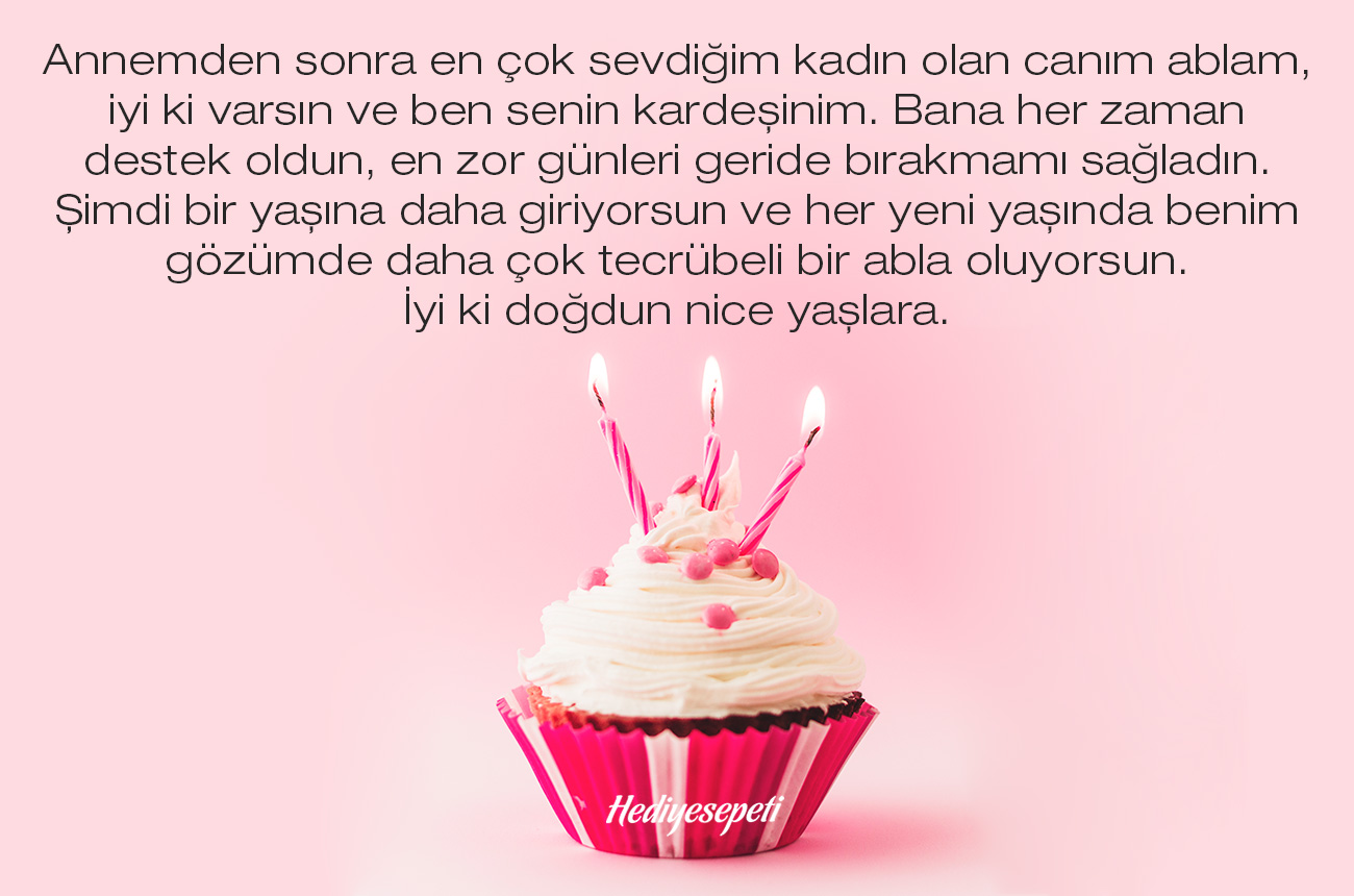 ablaya doğum günü mesajı uzun