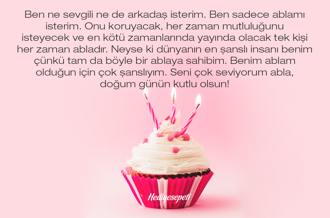 ablaya doğum günü mesajı uzun