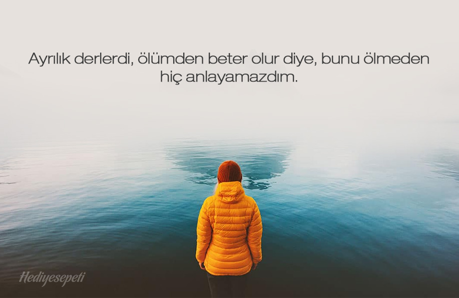 ayrılık ile ilgili sözler