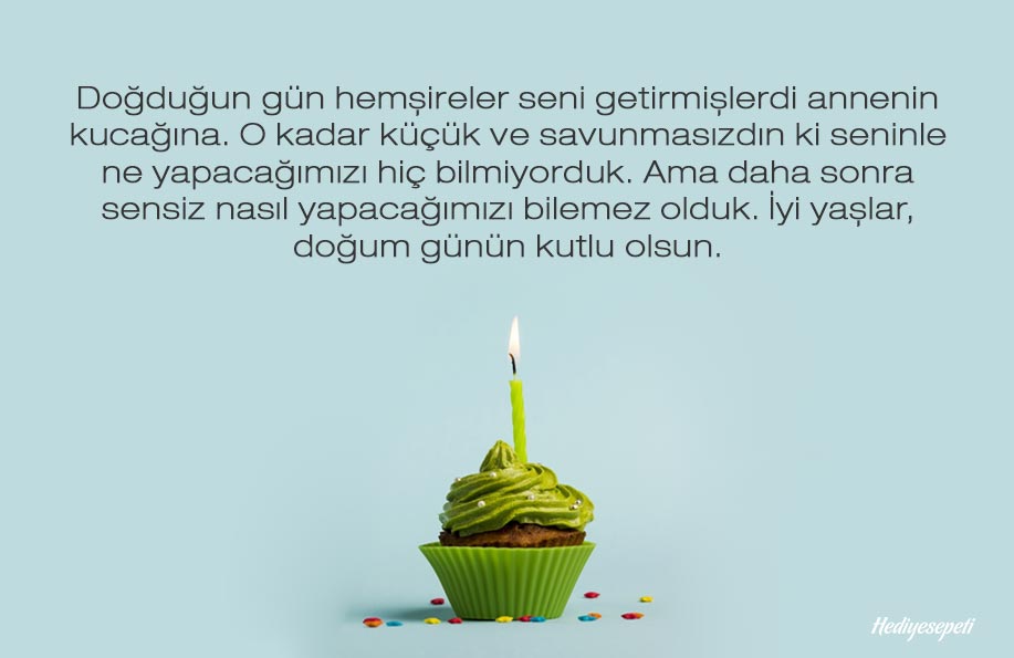 anneden oğluna doğum günü mesajları