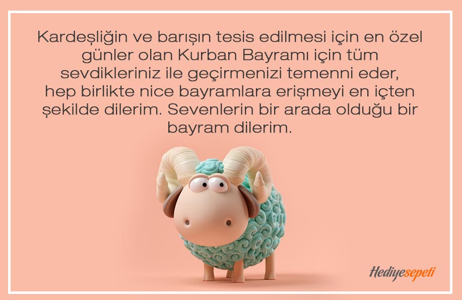 en güzel kurban mesajları