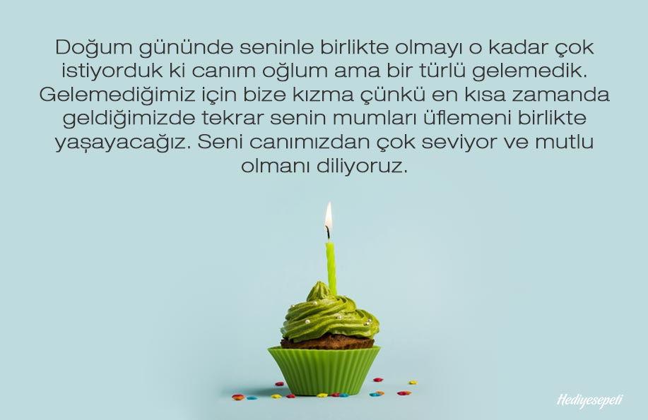oğluma doğum günü sözleri