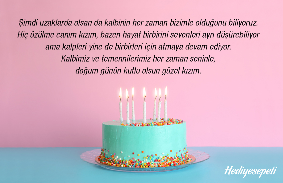 babadan kızına doğum günü mesajları