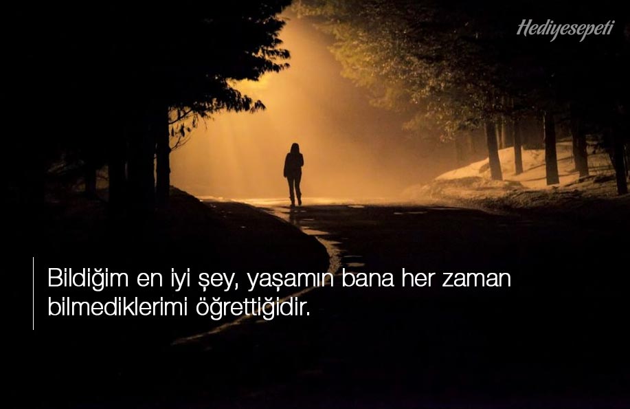 hayatla ilgili sözler