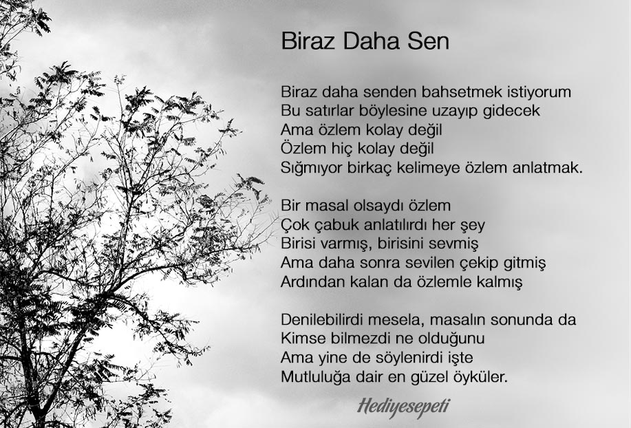 sevgiliye özlem şiirleri