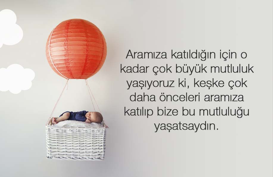 bebek tebrik mesajı