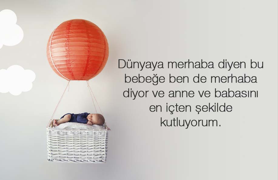 bebek tebrik mesajları