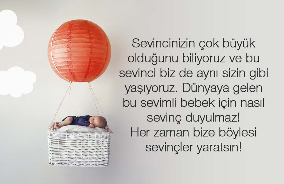 yeni doğan bebek tebrik mesajları