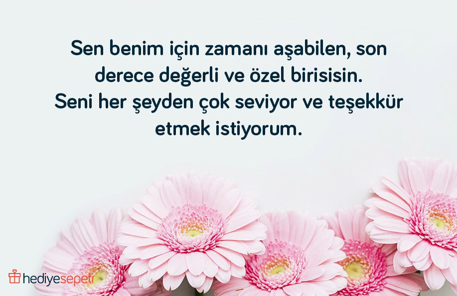 teşekkür ederim mesajları