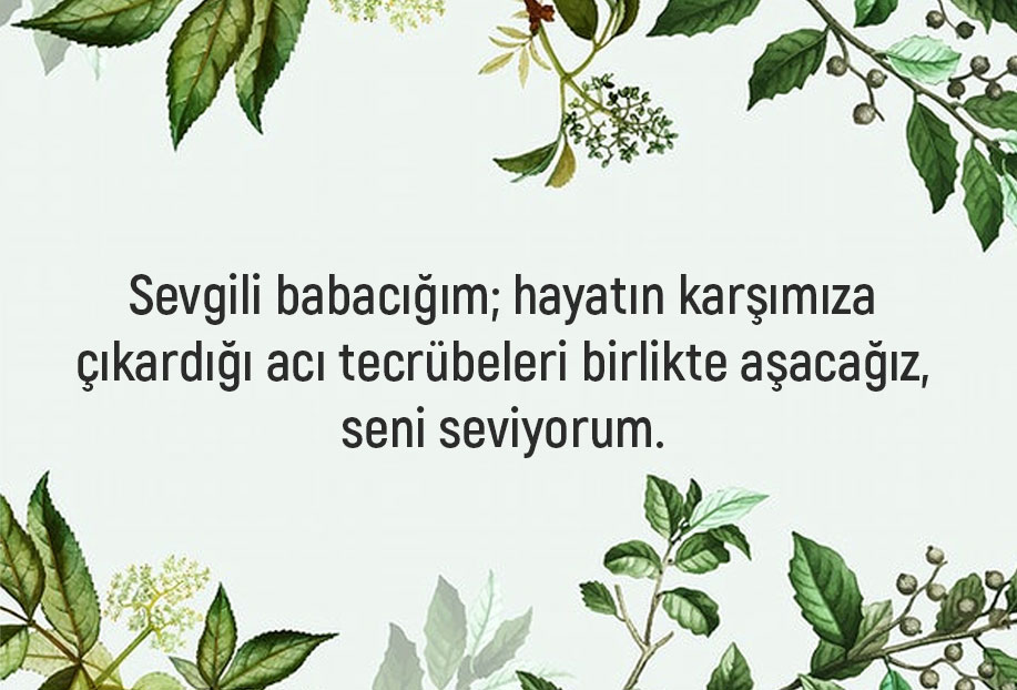 babaya geçmiş olsun mesajı