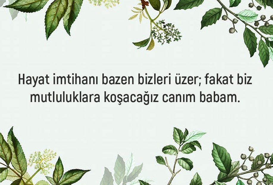 babaya geçmiş olsun mesajı