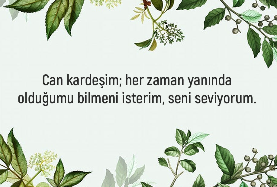 kardeşe geçmiş olsun mesajı