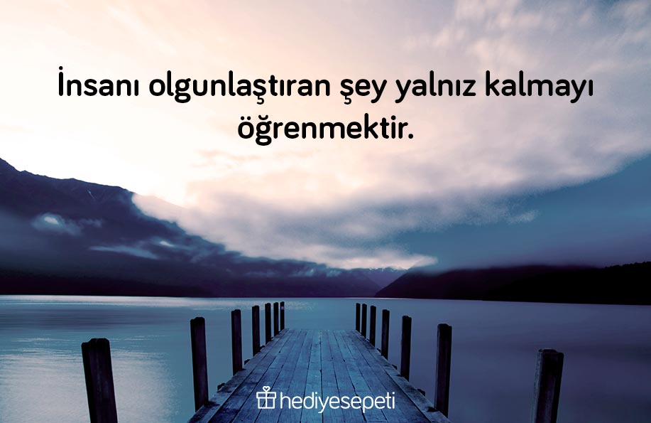 kısa yalnızlık sözleri