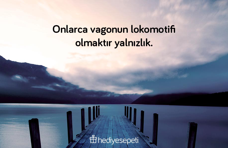 kısa yalnızlık sözleri