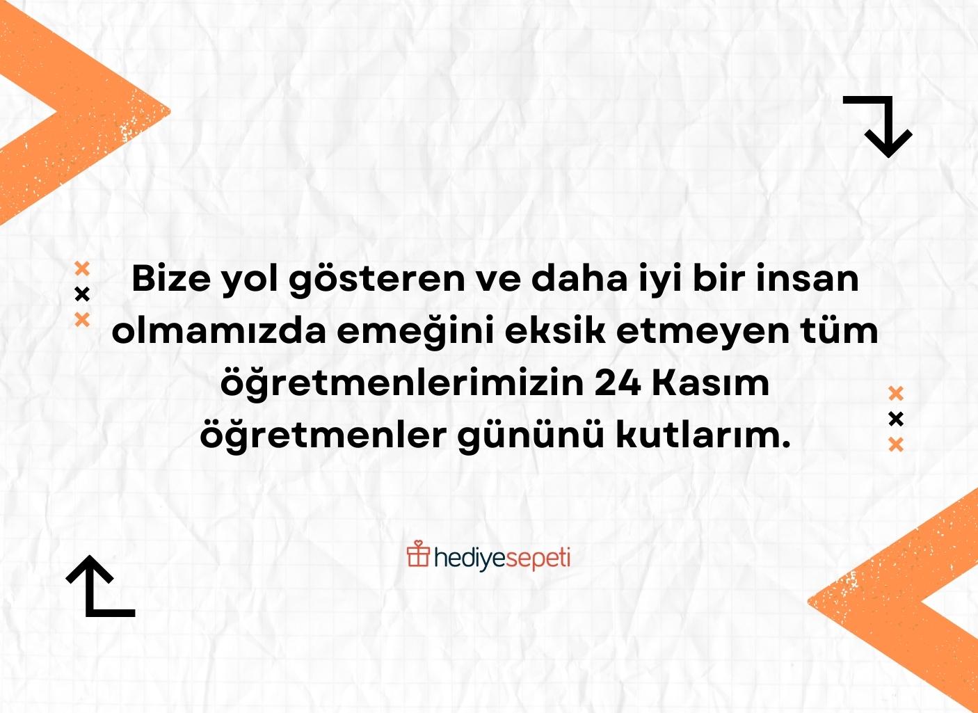 anlamlı öğretmenler günü sözleri