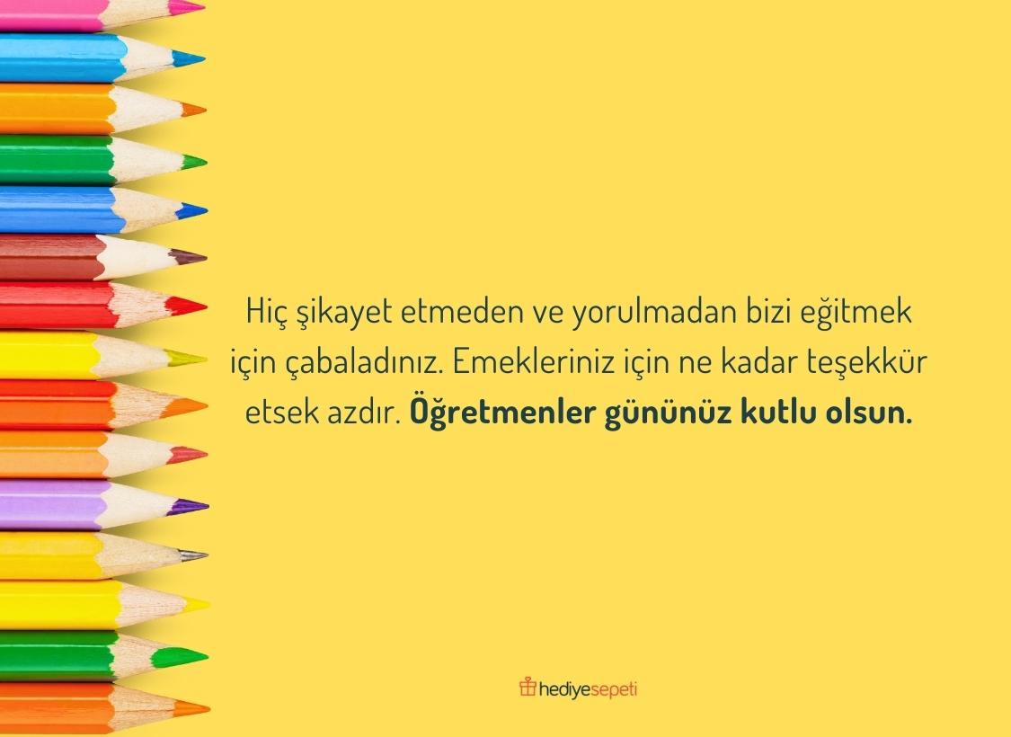 öğretmenler günü için mesajlar