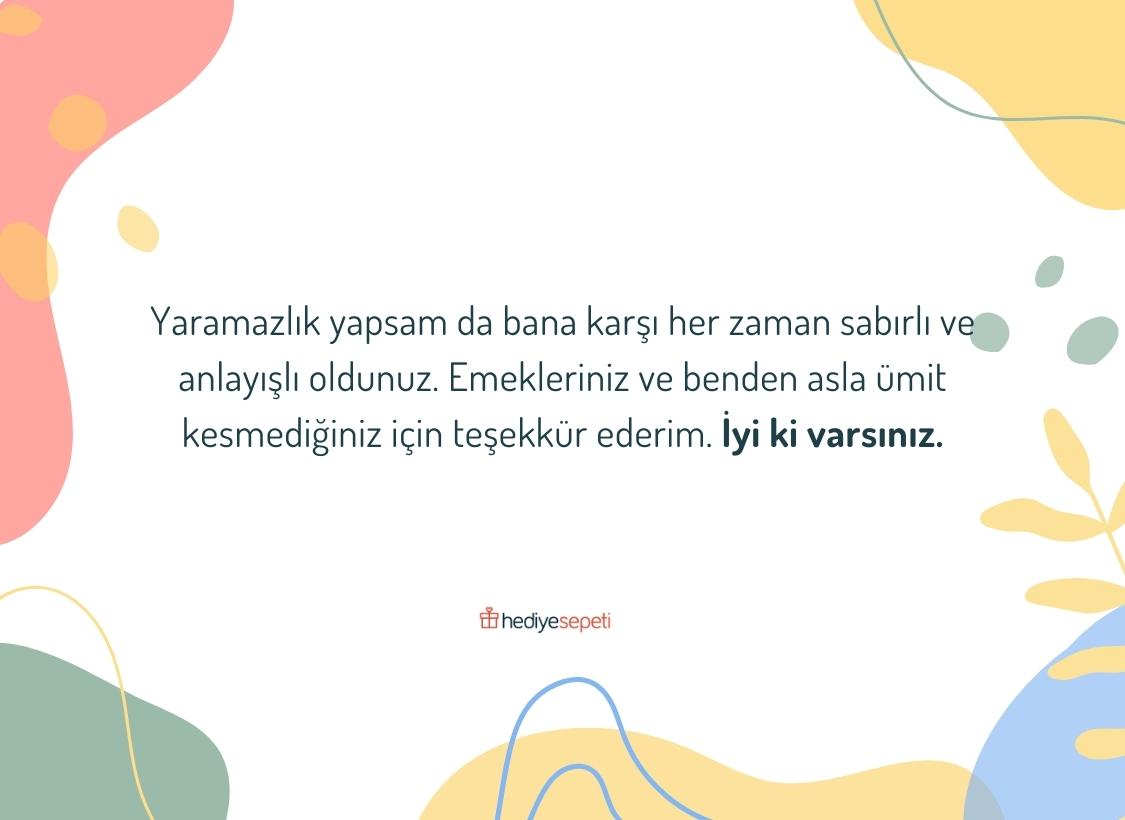 öğretmenler günü mesajı