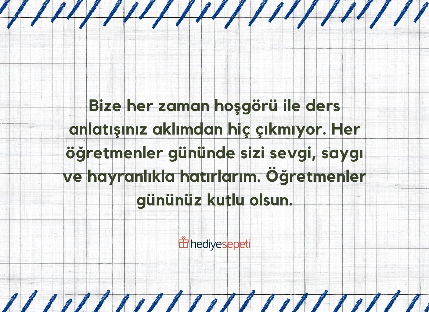 öğretmenler günü sözleri kısa