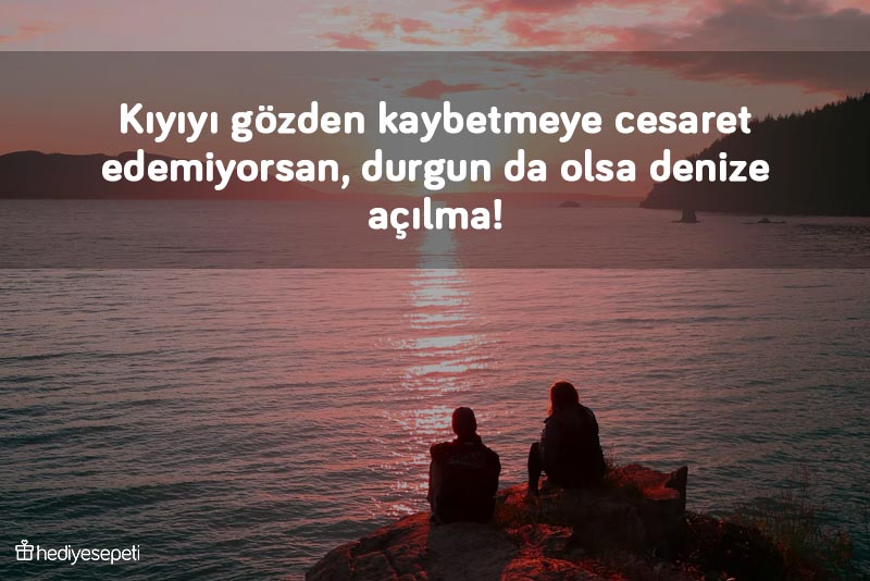 deniz ile ilgili anlamlı sözler