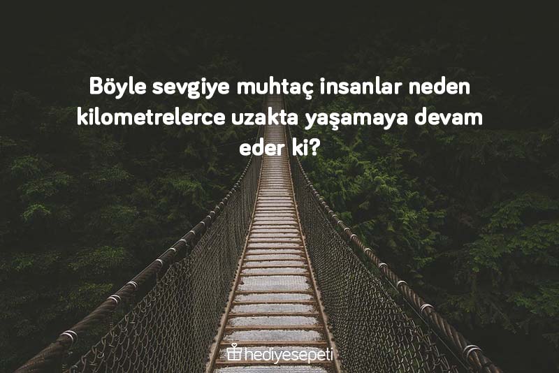 uzak mesafe ilişki sözleri