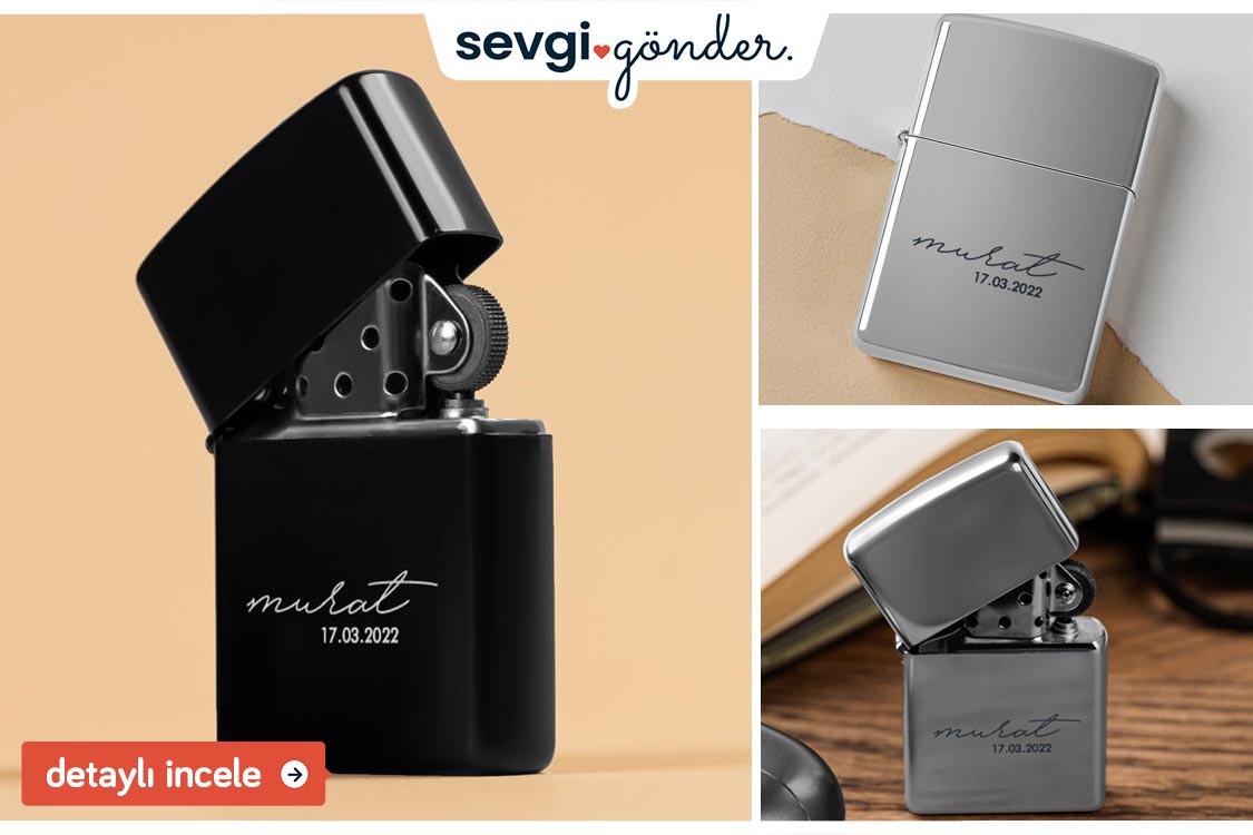 erkeğe sevgililer günü hediyesi çakmak