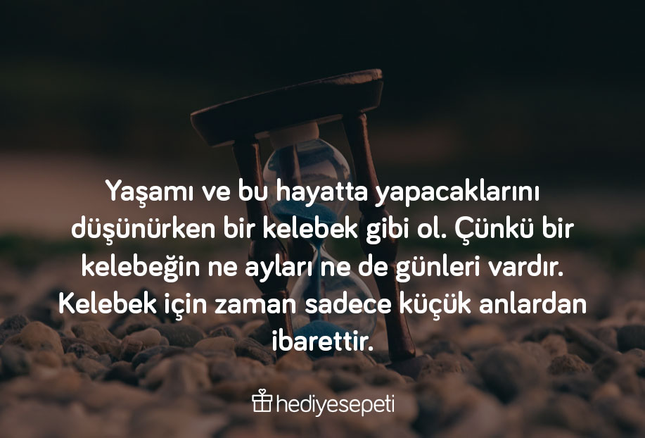 geçen zaman ile ilgili sözler