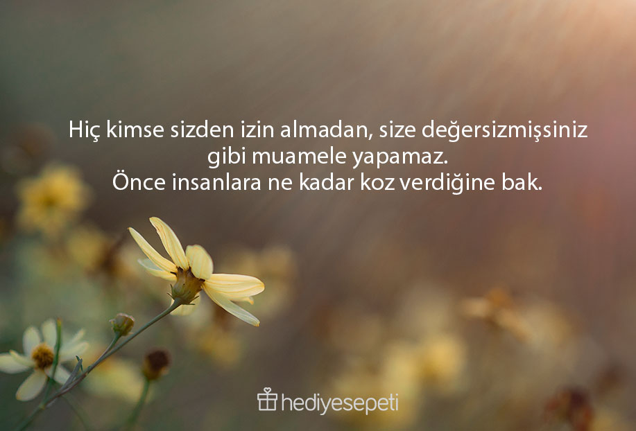 değer haketmeyenlere sözler