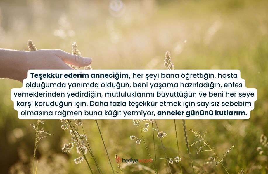 anneler gunu icin sozler