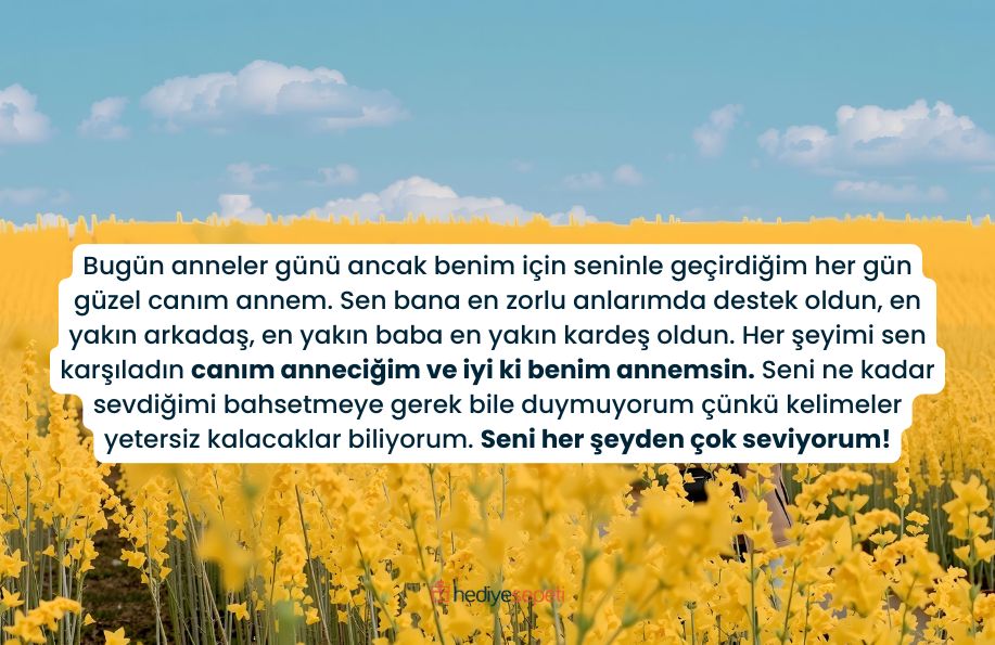 anneler gunune ozel sozler