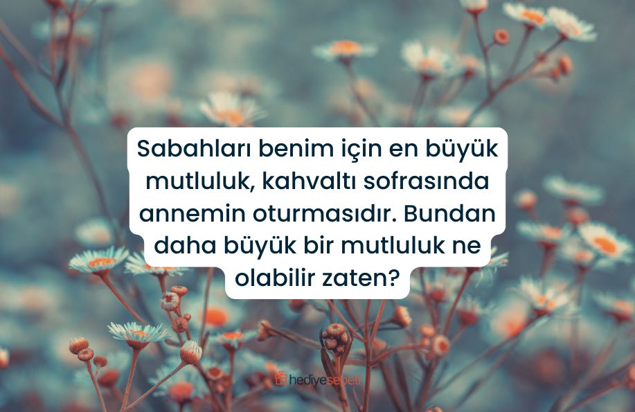 anneler gunuyle ilgili sozler
