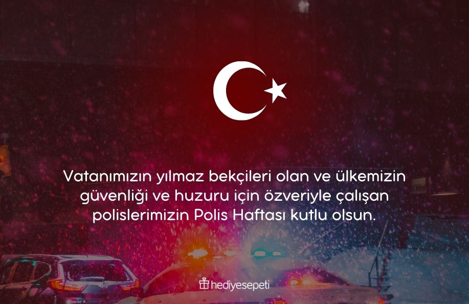 polis haftası ile ilgili sözler