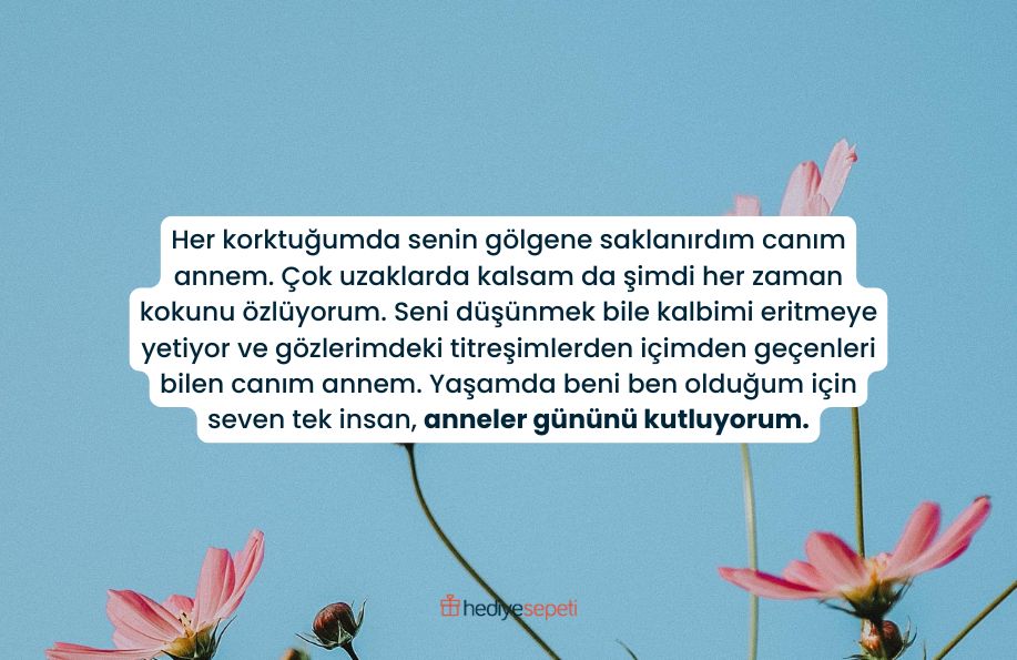 sevgiliye anneler gunu sozleri