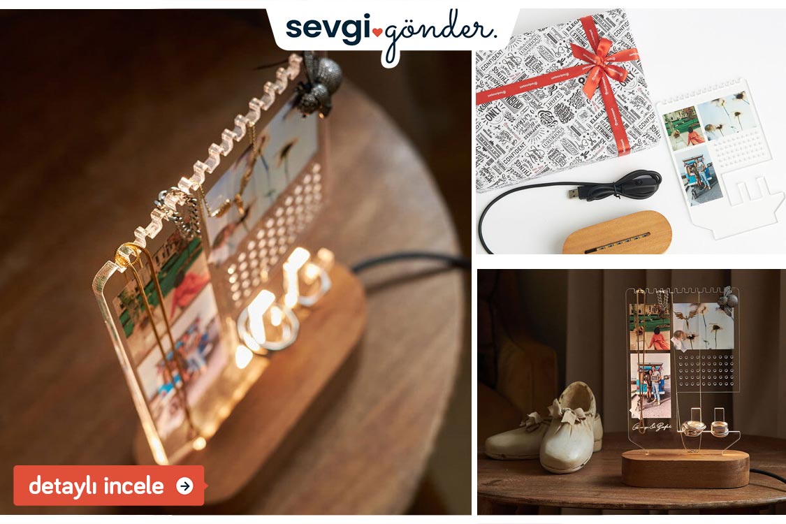 yeğenden halaya hediye