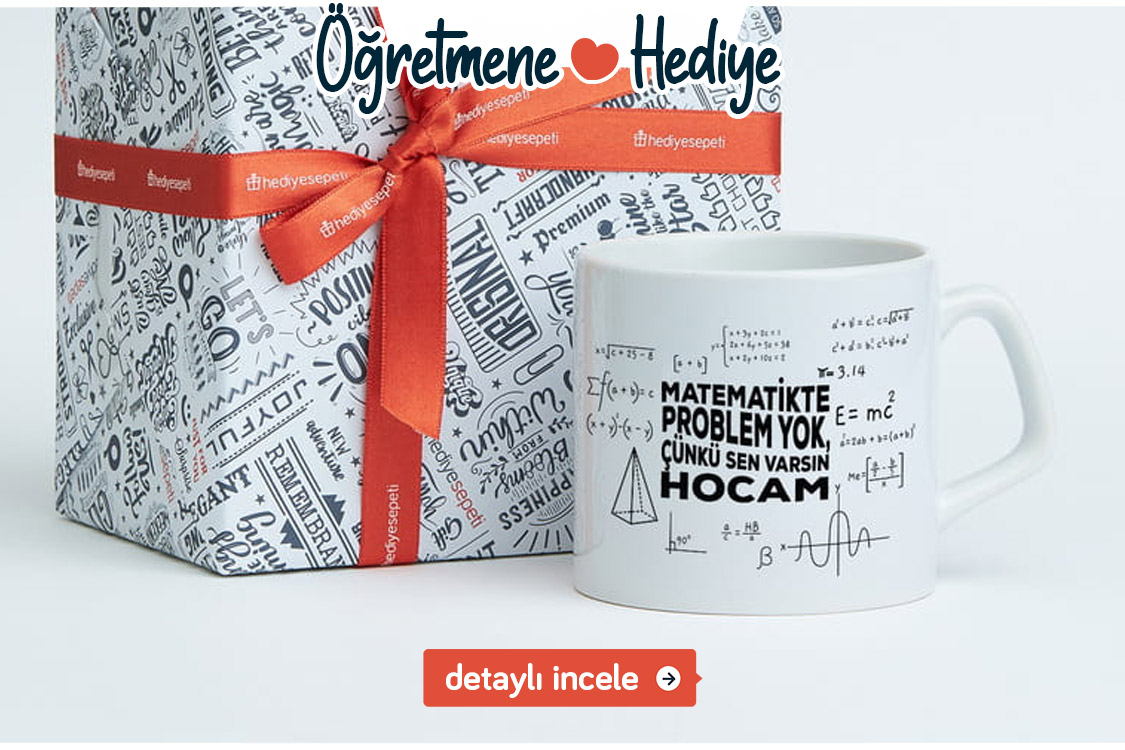 matematik öğretmenine hediye