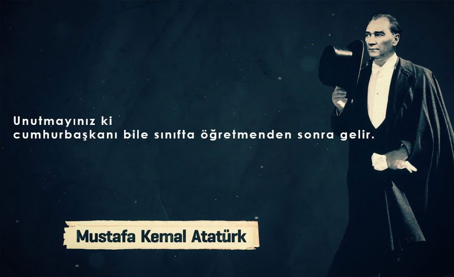 ogretmen ve ataturk