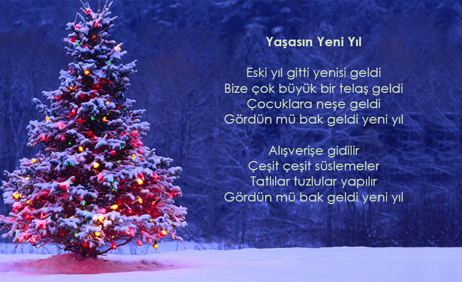 yılbaşı şiirleri