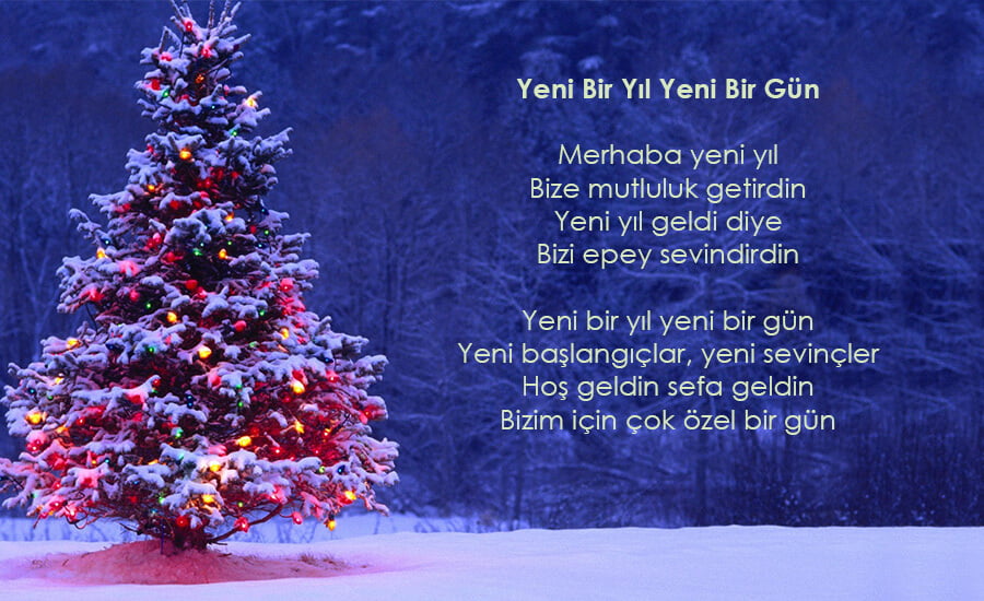 yılbaşı şiirleri
