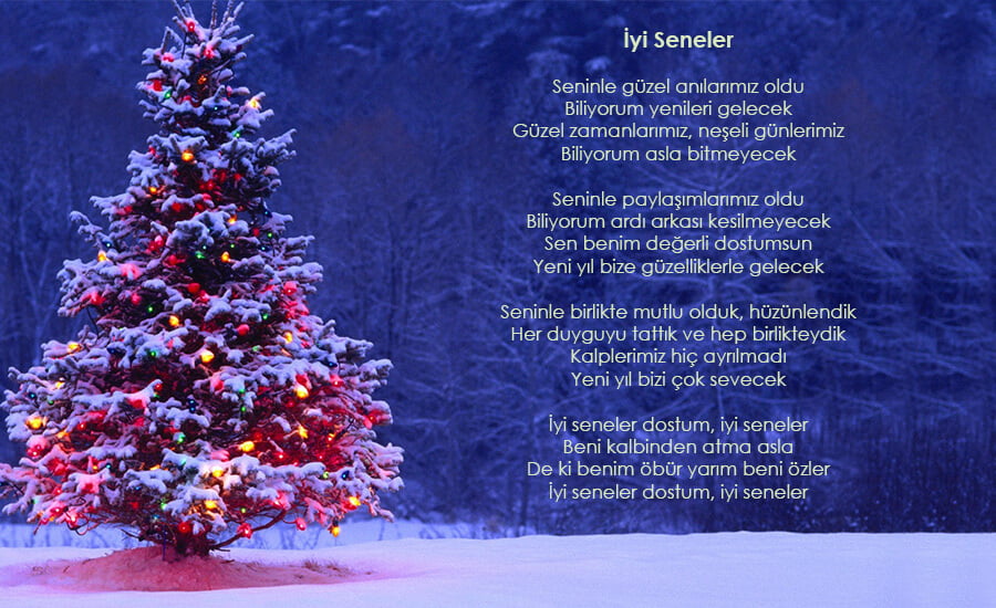 yılbaşı şiirleri