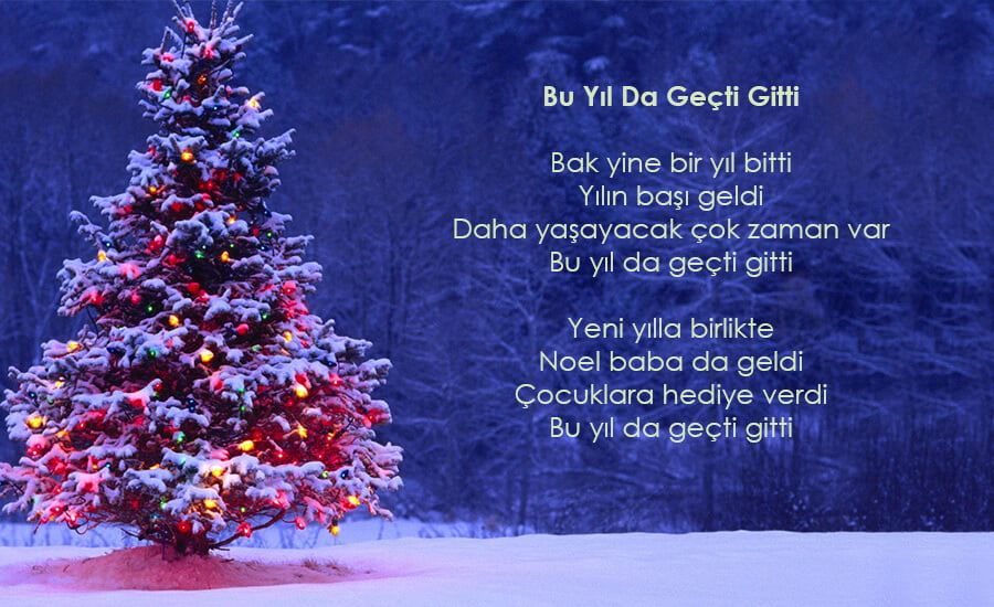 yılbaşı şiirleri