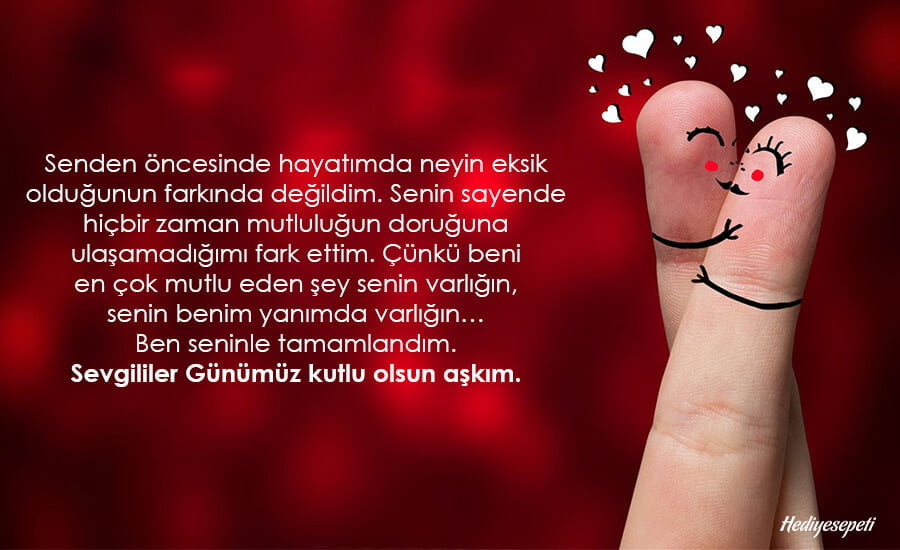 14 şubat sevgililer günü sözleri