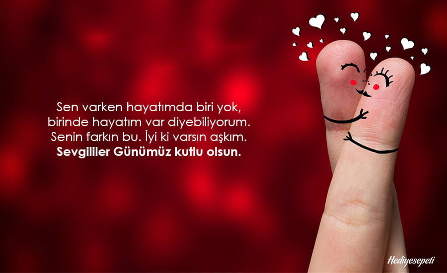 sevgililer günü mesajları
